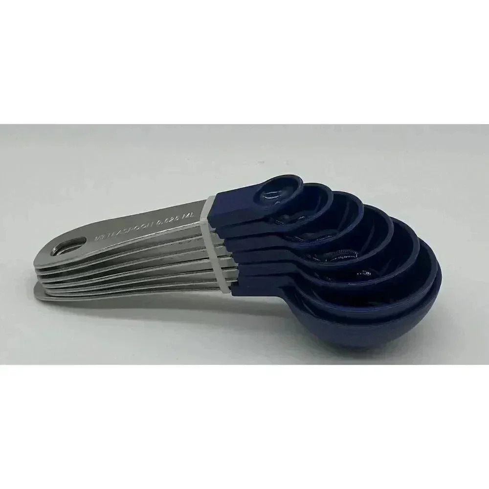 Cook With Color 12 PC‎ Measuring Cups Set Assorted Sizes Blue New - Picture 7 of 9